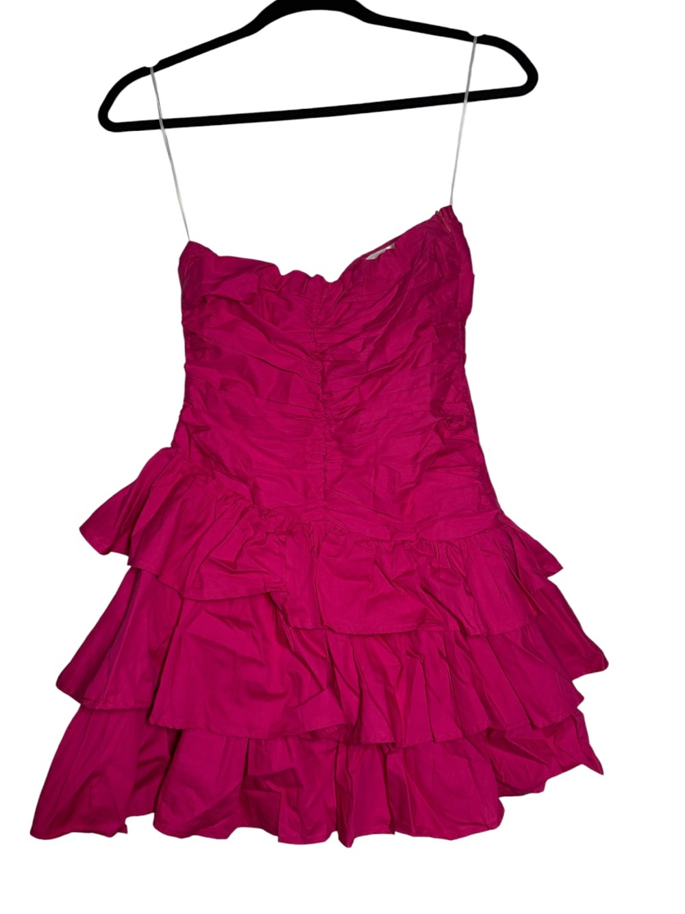 Hello Molly ATTENTION SNATCH MINI DRESS PINK Sleeveless Size 2 NWT Lined - Picture 3 of 9
